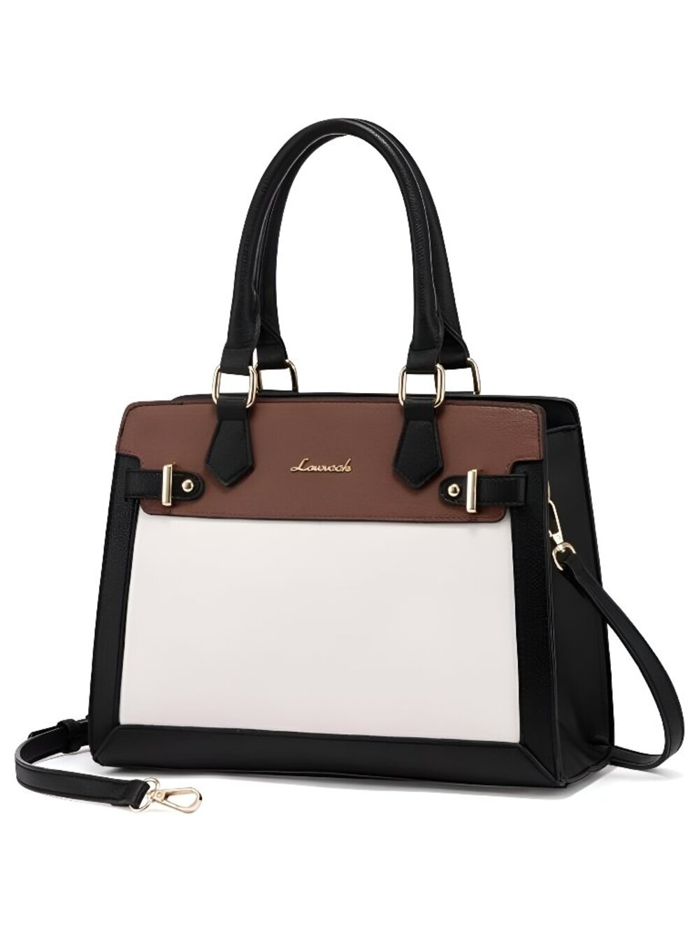 Purses and Handbags for Women, Tote Shoulder Bag Satchel Black Purse